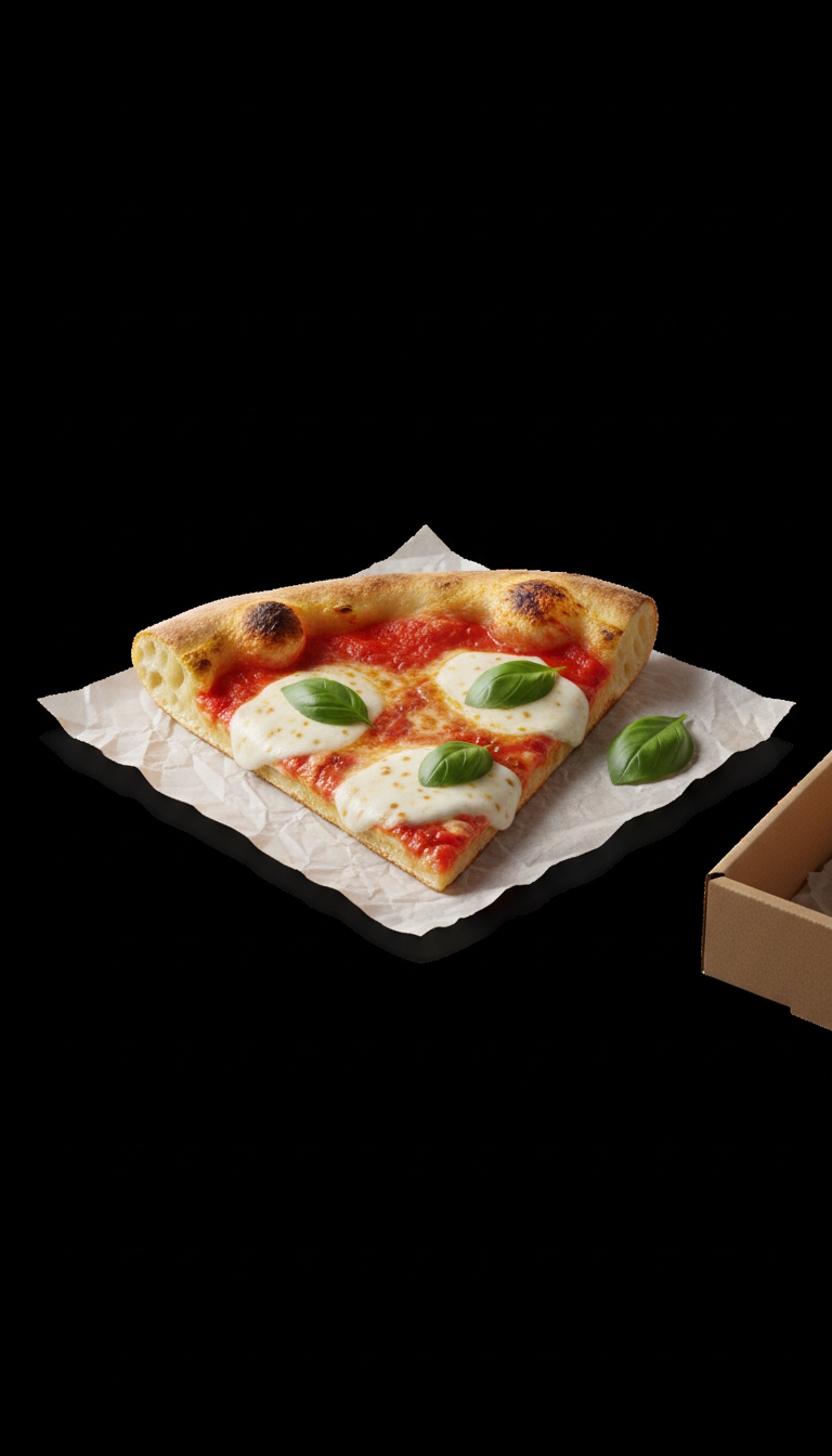 Rebanada Margherita al estilo romano